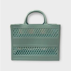 TQTA - Jelly Beach Tote Handbag.